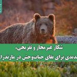 شکار غیرمجاز و تفریحی، تهدیدی برای بقای حیات‌وحش در مازندران