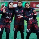 ویدئویی جذاب از تمرینات تیم فوتبال بانوان پرسپولیس