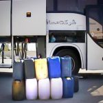 توقیف 4 دستگاه اتوبوس حامل سوخت قاچاق در"نهبندان"