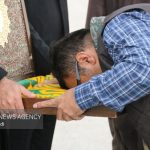آیین پرچم گردانی حرم مطهر رضوی در شاهرود
