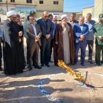 آیین کلنگ‌زنی دبستان ۹ کلاسه شهید هلالی خلیل آباد