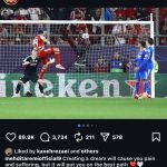 پست جدید طارمی در اینستاگرام پس از گلزنی به رئال