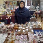 هنرجویان کبری زرگران با مهارت خود در بازارچه ملارد درخشیدند