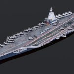 از اولین ابرناو هواپیمابر اتمی چین رونمایی شد