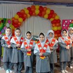 هنرنمایی دانش‌آموزان مدارس ناحیه دو شهرری در جشن میلاد حضرت فاطمه (س)